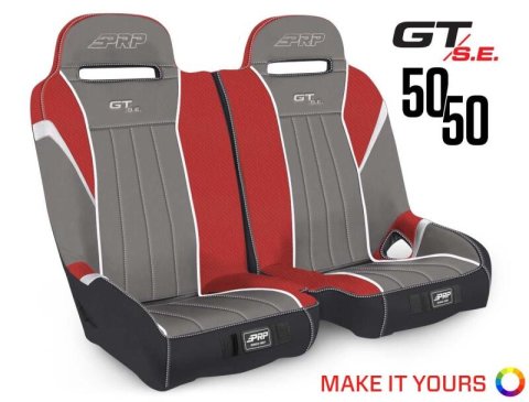 PRP Polaris RZR S 900/XP 1000/Turbo/Turbo S GT/S.E. 50/50 Front Suspension Bench Seat thumbnail 2