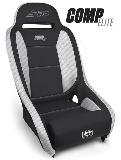 PRP Comp Elite Suspension Seat - All Grey/Black thumbnail 1