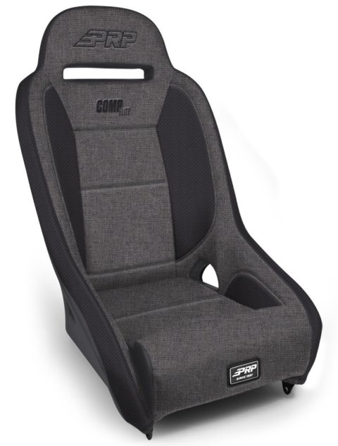 PRP Comp Elite Suspension Seat - All Grey/Black thumbnail 3