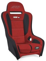 PRP Podium Elite Suspension Seat- Red/Black thumbnail 1