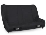 PRP Jeep Wrangler TJ/LJ/JK Elite Series Rear Bench- Black Vinyl thumbnail 1