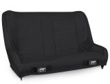 PRP Jeep Wrangler TJ/LJ/JK Elite Series Rear Bench- Black Vinyl thumbnail 2