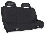 PRP Jeep Wrangler JKU/JLU Elite Series Rear Bench- Black Vinyl thumbnail 1