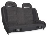 PRP Jeep Wrangler JKU/JLU Elite Series Rear Bench- Grey thumbnail 1