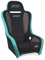 PRP Shreddy Podium Suspension Seat - Black/Teal thumbnail 1