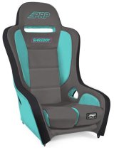 PRP Shreddy Podium Suspension Seat - Grey/Teal thumbnail 1
