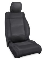 PRP 07-10 Jeep Wrangler JK Front Seat Covers/2 door or 4 door (Pair) - Black/Grey thumbnail 2