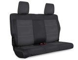 PRP 08-10 Jeep Wrangler JKU Rear Seat Cover/4 door - Black/Grey thumbnail 1
