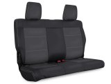 PRP 08-10 Jeep Wrangler JKU Rear Seat Cover/4 door - Black/Grey thumbnail 3