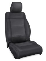 PRP 11-12 Jeep Wrangler JK Front Seat Covers/2 door or 4 door (Pair) - Black/Grey thumbnail 3