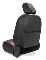 PRP 2018+ Jeep Wrangler JL/2 door/ Non-Rubicon Front Seat Covers (Pair) - Black/Tan thumbnail 1