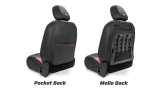 PRP 2018+ Jeep Wrangler JL/2 door/ Non-Rubicon Front Seat Covers (Pair) - Black/Tan thumbnail 3