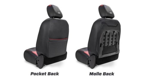 PRP 2018+ Jeep Wrangler JL/2 door/Rubicon Front Seat Covers (Pair) - Black/Grey thumbnail 6