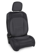 PRP 2018+ Jeep Wrangler JLU/4 Door/Gladiator JT/Non-Rubicon Front Seat Covers(Pair) -Black/Grey thumbnail 3
