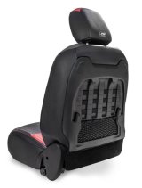PRP 2018+ Jeep Wrangler JLU/4 Door/ Jeep Gladiator JT/ Rubicon Front Seat Covers (Pair) - Black/Grey thumbnail 5
