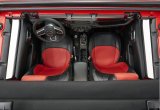 PRP 2018+ Jeep Wrangler JLU/4 Door/ Jeep Gladiator JT/ Rubicon Front Seat Covers (Pair) - Black/Red thumbnail 3