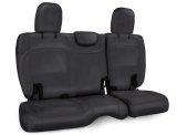 PRP 2018+ Jeep Wrangler JLU/4 Door Rear Bench Cover w/ Cloth Interior - Black w/ Red Stitching thumbnail 2
