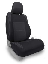 PRP 12-15 Toyota Tacoma Front Seat Covers/ Fold Flat Edition (Pair) - Black/Grey thumbnail 2