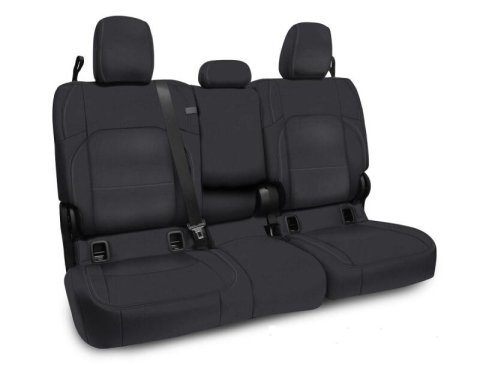 PRP 2020+ Jeep Gladiator JT Rear Bench Cover with Leather Interior - All Black thumbnail 1