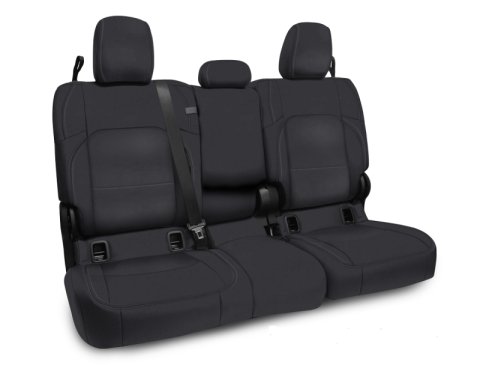 PRP 2020+ Jeep Gladiator JT Rear Bench Cover with Leather Interior - All Black thumbnail 2