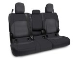 PRP 2020+ Jeep Gladiator JT Rear Bench Cover with Leather Interior - Black/Grey thumbnail 1