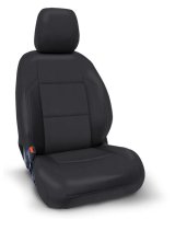 PRP 2016+ Toyota Tacoma Front Seat Covers with Electric Seat Adjusters (Pair) - All Black thumbnail 2