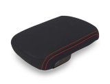 PRP 12-15 Center Console Cover Toyota Tacoma - Black with Red Stitching thumbnail 2