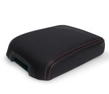 PRP 2016+ Center Console Cover Toyota Tacoma - Black with Red Stitching thumbnail 1
