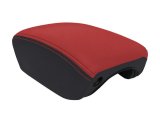 PRP 2018+ Jeep Wrangler JL / Jeep Gladiator JT Center Console Cover - Black/Red thumbnail 2
