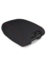 PRP 11-18 Jeep Wrangler JK/JKU Center Console Cover - Black with Red Stitching thumbnail 2