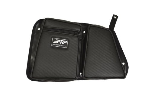 PRP Polaris RZR Rear Door Bag with Knee Pad (Driver Side)- Black thumbnail 2
