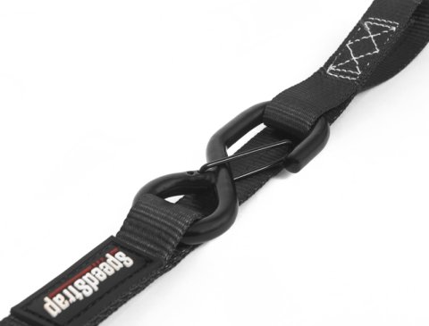 PRP Cam-Lock 1in.x10ft. Tie Down with Snap S Hooks and Soft Tie - Black - Pr. thumbnail 7