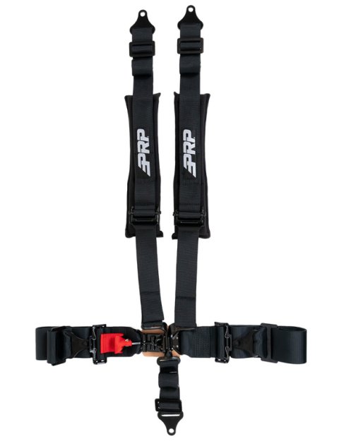 PRP 5.3x2 Harness - 5 Point Harness 3In Lap Belts 2In Shoulder Belts w/ Removable Pads thumbnail 2