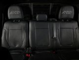 PRP 12-14 Ford Raptor Rear Bench Seat Covers- Black with Silver Stitch thumbnail 2