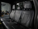 PRP 12-14 Ford Raptor Rear Bench Seat Covers- Black with Silver Stitch thumbnail 3
