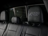 PRP 12-14 Ford Raptor Rear Bench Seat Covers- Black with Silver Stitch thumbnail 4