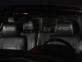 PRP 12-14 Ford Raptor Front Seat Covers (Pair) - Black w Silver Stitch thumbnail 5
