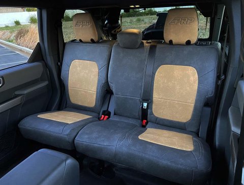 PRP 2021+ Ford Bronco 4 Door Rear Bench Cover - All Black thumbnail 1