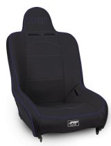 PRP Premier High Back Suspension Seat- Black/Purple Vinyl thumbnail 1