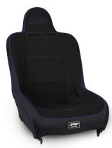 PRP Premier High Back Suspension Seat- Black/Purple Tweed thumbnail 1