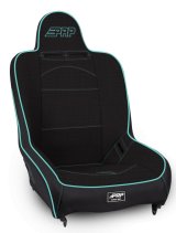 PRP Premier High Back Suspension Seat- Black/Teal Tweed thumbnail 1