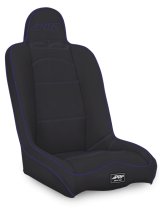 PRP Daily Driver High Back Suspension Seat- Black/Purple Vinyl thumbnail 1