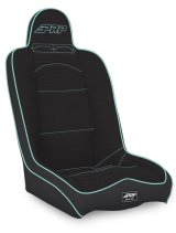 PRP Daily Driver High Back Suspension Seat- Black/Teal Tweed thumbnail 1