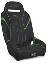 PRP GT/S.E. Suspension Seat - Black/Green thumbnail 1