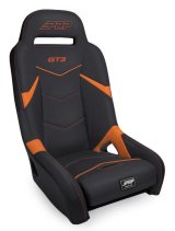 PRP GT3 Suspension Seat - Black/Orange thumbnail 1
