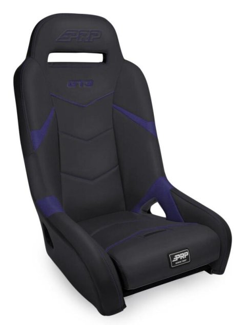 PRP GT3 Suspension Seat - Black/Purple thumbnail 1