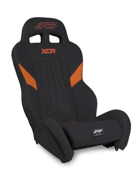 PRP XCR Suspension Seat - Black/Orange