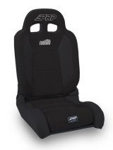 PRP EnduroDaily Reclining Suspension Seat - Black Suede - Driver thumbnail 1
