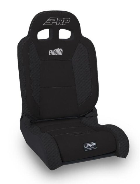 PRP EnduroDaily Reclining Suspension Seat - Black Suede - Driver