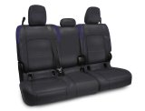 PRP Jeep Wrangler JT Rear Bench Covers - with no Armrest - Black/Purple thumbnail 1